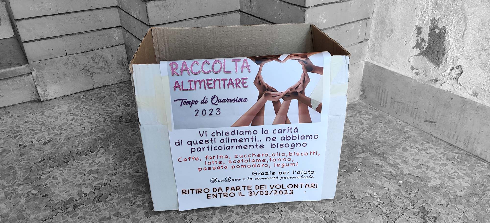 Raccolta alimentare 2023