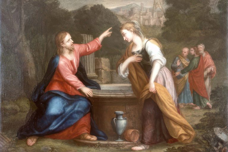 Gesù e la samaritana al pozzo
