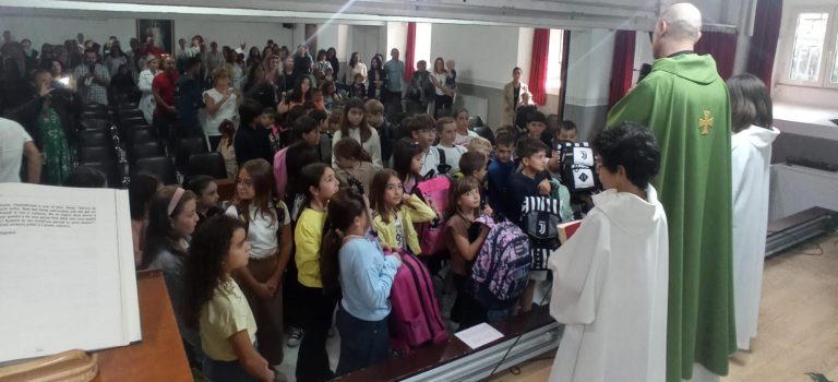 Benedizione zainetti e inizio anno scolastico 2023