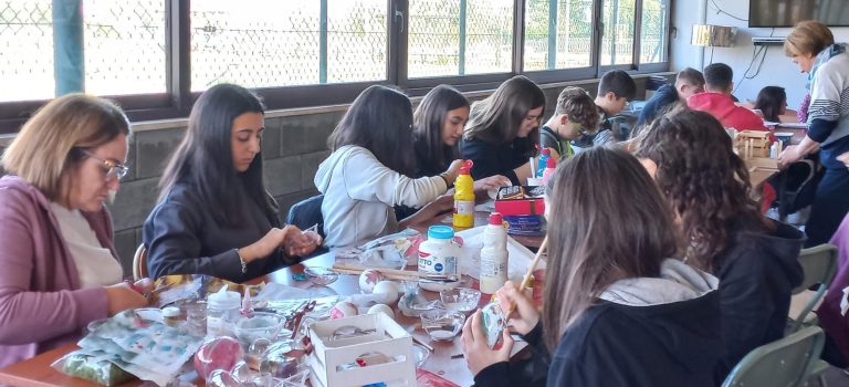 Preparazione del mercatino di Natale 2023