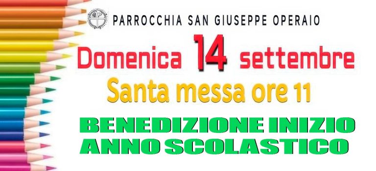 Benedizioni Inizio Anno scolastico 2025